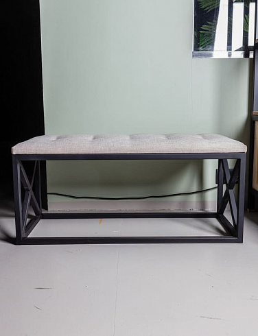 Банкетка «Cross bench» в стиле loft